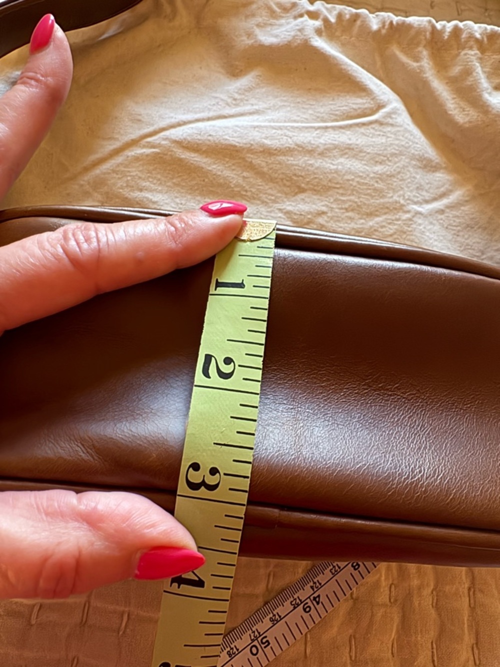 Andar brown leather waymaker handbag - Picture 6 of 10